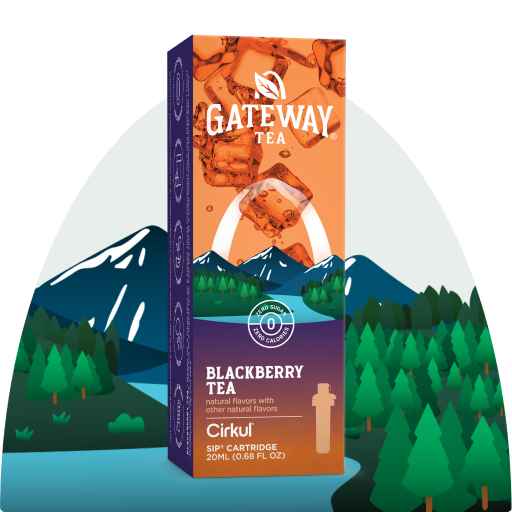Gateway Blackberry Tea - Rich Cup