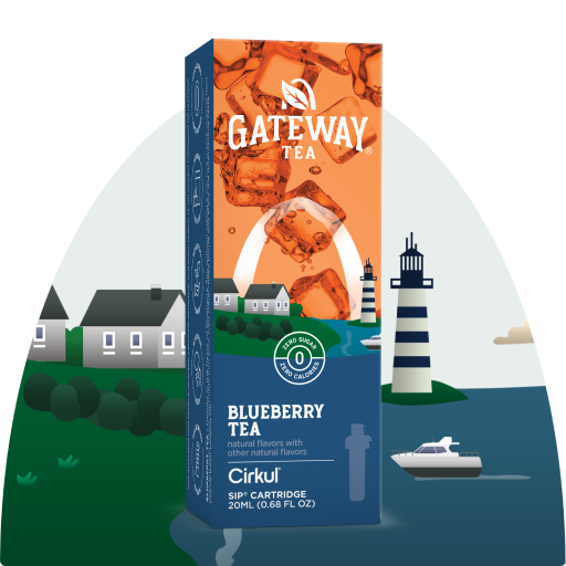 Gateway Blueberry Tea - Rich Roast