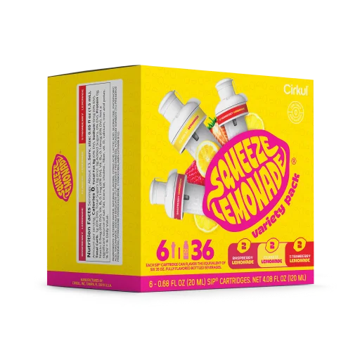 Squeeze Lemonade® 6-Pack Variety Pack - Daily Sip Set