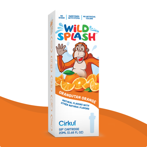 Wild Splash Orangutan Orange - Fresh Mix