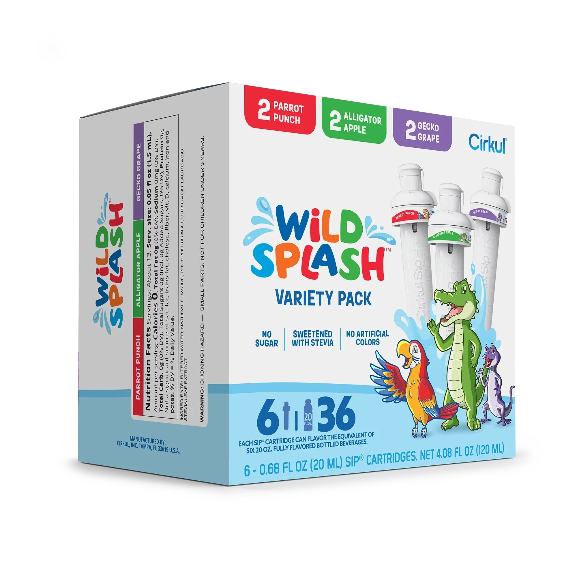 Wild Splash™ 6-Pack Variety Pack - Travel Pack
