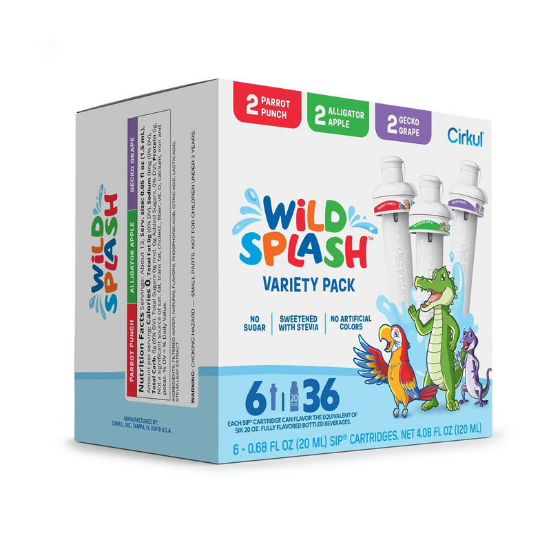Wild Splash™ 6-Pack Variety Pack - Travel Pack